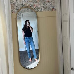 Denim Forum Arlo High Rise Straight Jeans Size 25